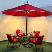 چتر سایبان هنگام چادر دوزی