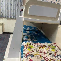 تخت خواب دو طبقه ا|تخت و سرویس خواب|یزد, |دیوار