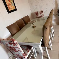 میز غذا خوری هشت نفره