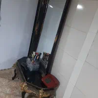 آینه قدی بزرگ با میز