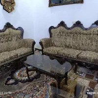 مبل 7 نفره همراه با عسلی|مبلمان خانگی و میز عسلی|سنندج, |دیوار