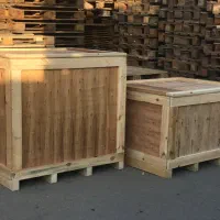 بسته بندی باکس پالت چوبی صندوق چوبی