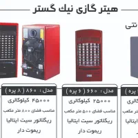 هیتر گازی نیک گستر ایرانشرق 15ماهه|بخاری، هیتر، شومینه|یزد, |دیوار