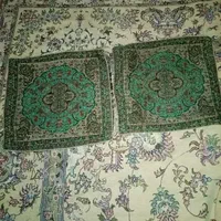 رومیزی ۳عدد با ۴عدد روی کوسن باهم ۵۰۰تومان|پرده، رانر، رومیزی|تهران, سنگلج (شاپور)|دیوار