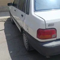 پراید 88 سفید خونگی فولاد شهر