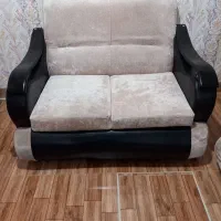 مبل ۶نفره چرم ومخمل