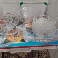سرویس بلورگل برجسته|ظروف سرو و پذیرایی|اصفهان, شفق|دیوار