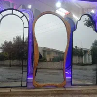 انواع آینه های قدی دفرمه وفلزی