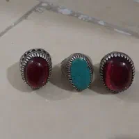 شش عدد انگشتر نقره مردانه|جواهرات|گلبهار, شهر جدید گلبهار|دیوار