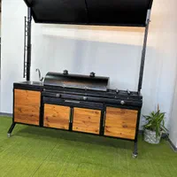 باربیکیو گازی ذغالی|اجاق گاز و لوازم برقی پختوپز|ماهدشت, |دیوار