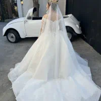 لباس عروس شاین دار