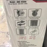 کولر پرتابل توربو 35000 سبلان مدل ۲۰۲۵ ریموت دار|کولر آبی|تهران, نعمت‌آباد|دیوار