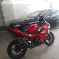 کاوازاکی نینجا ۲سیلندر فول abs و شارژر با لوازم