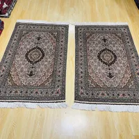 جفت ذرع نیم ماهی کرم قهوه ای|فرش|تهران, سلسبیل|دیوار