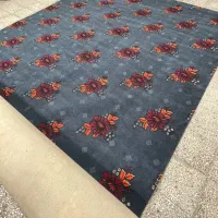 موکت چاپی سرمه ای طوسی|موکت|رشت, کوی عرفان|دیوار