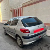 فروش 206 نقره ای مدل ۸۳