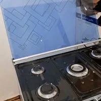 لباسشویی ۱۵کیلویی میلاد و گاز طرح فر|ماشین لباسشویی و خشک‌کن لباس|تربت جام, میان جام|دیوار