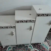 سه تیکه جاکفشی میزتلویزون اینه دلاور سالم|میز تلویزیون|مشهد, شهید قربانی|دیوار