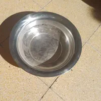 کاسه بزرگ استیل یه جفت به اندازه  ۴۵س..قاب ملیله..