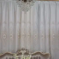 پرده توری کار شده|پرده، رانر، رومیزی|ملایر, |دیوار