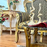 مبل استیل سلطنتی طرح صدف ۹ نفره مناسب جهیزیه|مبلمان خانگی و میز عسلی|تهران, زعفرانیه|دیوار