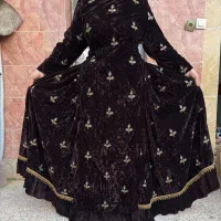 دو دست لباس مخمل محلی