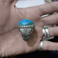 انگشتر نقره فیروزه درجه یک|جواهرات|اهواز, عین ۲|دیوار