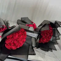 دسته گل روبانی بسیار اقتصادی