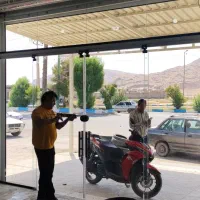 شیشه سکوریت و درب برقی (اقساط/نقد)