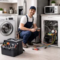تعمیر فوری یخچال ماشین لباسشویی در منزل باضمانت