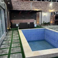 اجاره ویلا استخر دار|اجارهٔ کوتاهمدت ویلا و باغ|قزوین, |دیوار