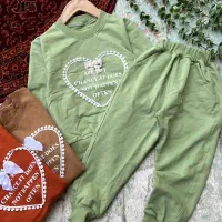 ست بلوز شلوار پنبه دخترانه گالری پوشاک مهراب|کفش و لباس بچه|کرمانشاه, |دیوار