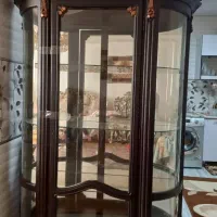 بوفه چوب گردو|بوفه، ویترین، کنسول|خوی, |دیوار