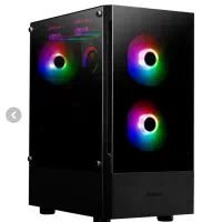 کیس کامپیوتر گیم دیاس مدل Talos E3 Mid Tower مشکی