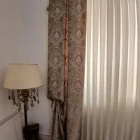 دوعددپرده‌پذیرایی|پرده، رانر، رومیزی|باغستان, |دیوار