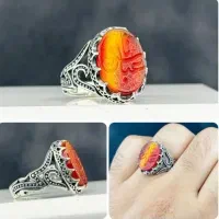 انگشتر عقیق درخواستی