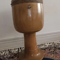 تنبک  شیرانی تک مهر چوب گردو