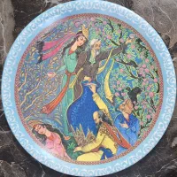 لیوان پیاله قدیمی انگاره استکان جی سی سی نمکدان