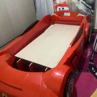 تخت ماشین  و تشک ، کد و پرده و موکت