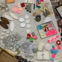 لوازم شمع سازی،قالب سیلیکونی،پارافین ابزارو ظروف