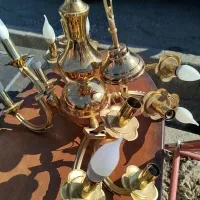 لوستر الیرام|لوستر و چراغ آویز|سهند, |دیوار