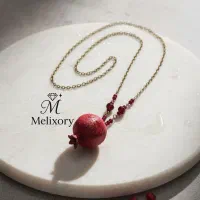 گردنبند یلدایی آویز انار خشک|بدلیجات|تهران, جیحون|دیوار