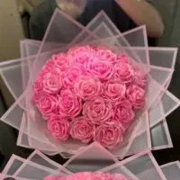 گل های شاین دار و روبانی