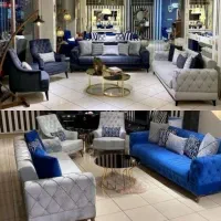 تولیدی مبل راحتی ۸ نفره مدل کنکاک کد ۵۱۹۰|مبلمان خانگی و میز عسلی|تبریز, |دیوار