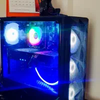 کیس گیمینگ فوق حرفه ای معاوضه با پی اس 5هم دارم