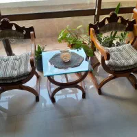 مبل استیل بانهاری خوری بسیار محکم|مبلمان خانگی و میز عسلی|تهران, آسمان|دیوار