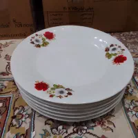 ظروف گل سرخی قدیمی ساخت چین|ظروف سرو و پذیرایی|اهواز, کیان اباد|دیوار