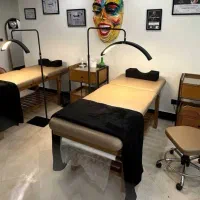 تجهیزات آرایشگاه پدیکور صندلی آرمرست تخت پارتیشن