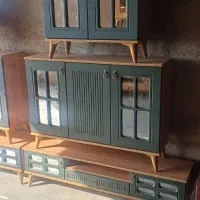 آینه کنسول جاکفشی میز تلویزیون مدل (پنجره ای)|جاکفشی، کمد، دراور|تهران, شهید رجایی|دیوار