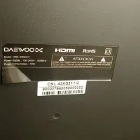 تلویزیون 43 اینچ هوشمند دوو|تلویزیون و پروژکتور|خلیل شهر, |دیوار